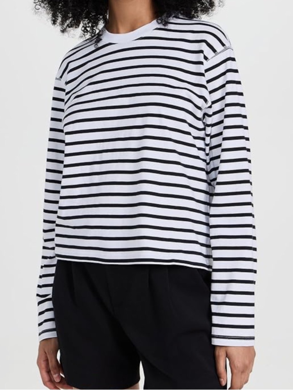 ATM Jersey Stripe Long Sleeve Tee